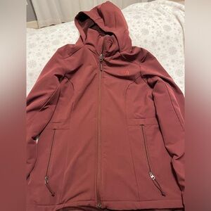 Burgundy The North Face Jacket